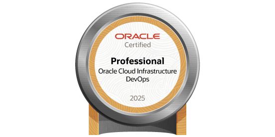 Oracle DevOps Professional badge